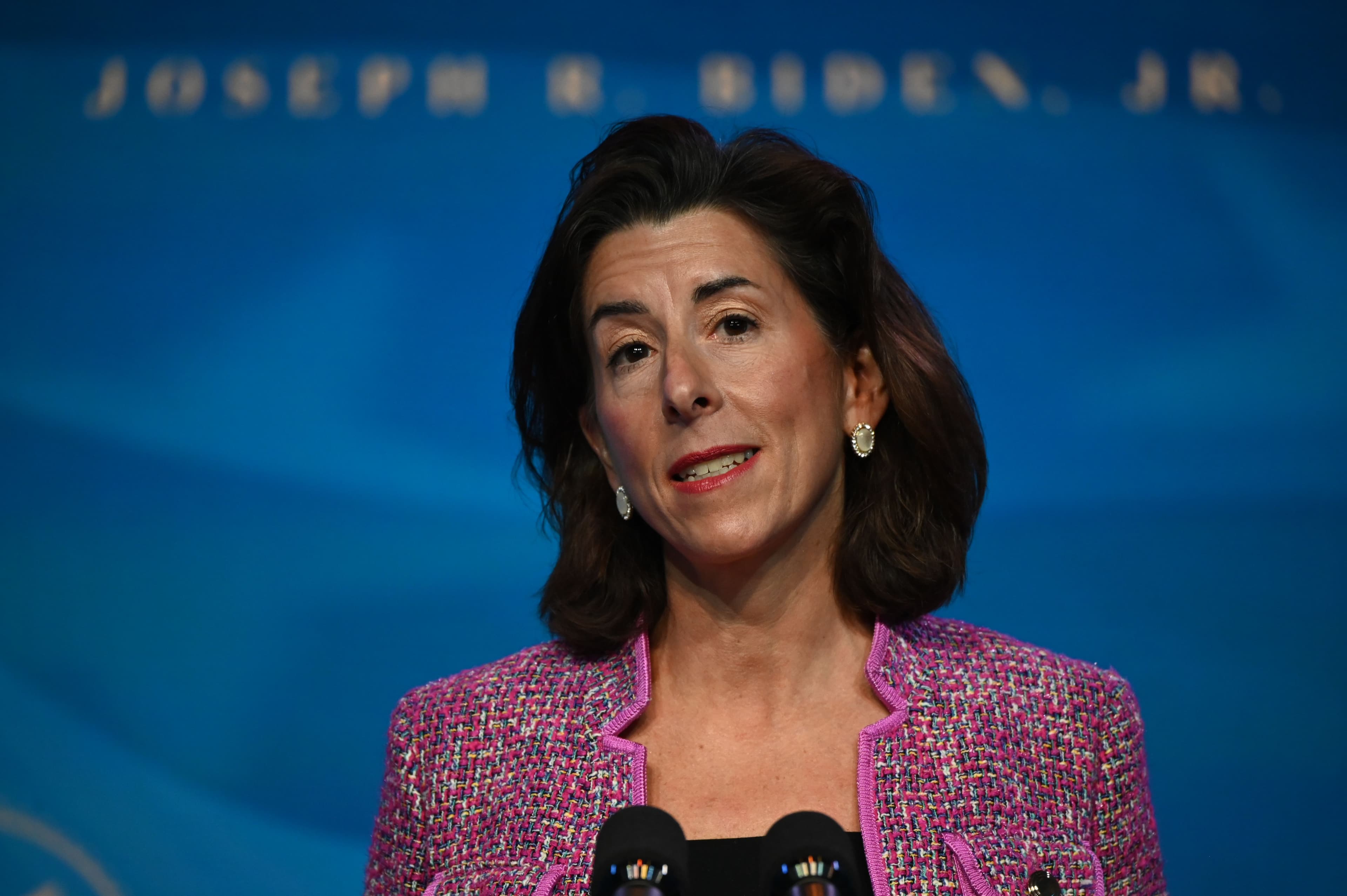 Secretary of Commerce nominee Gov. Gina Raimondo