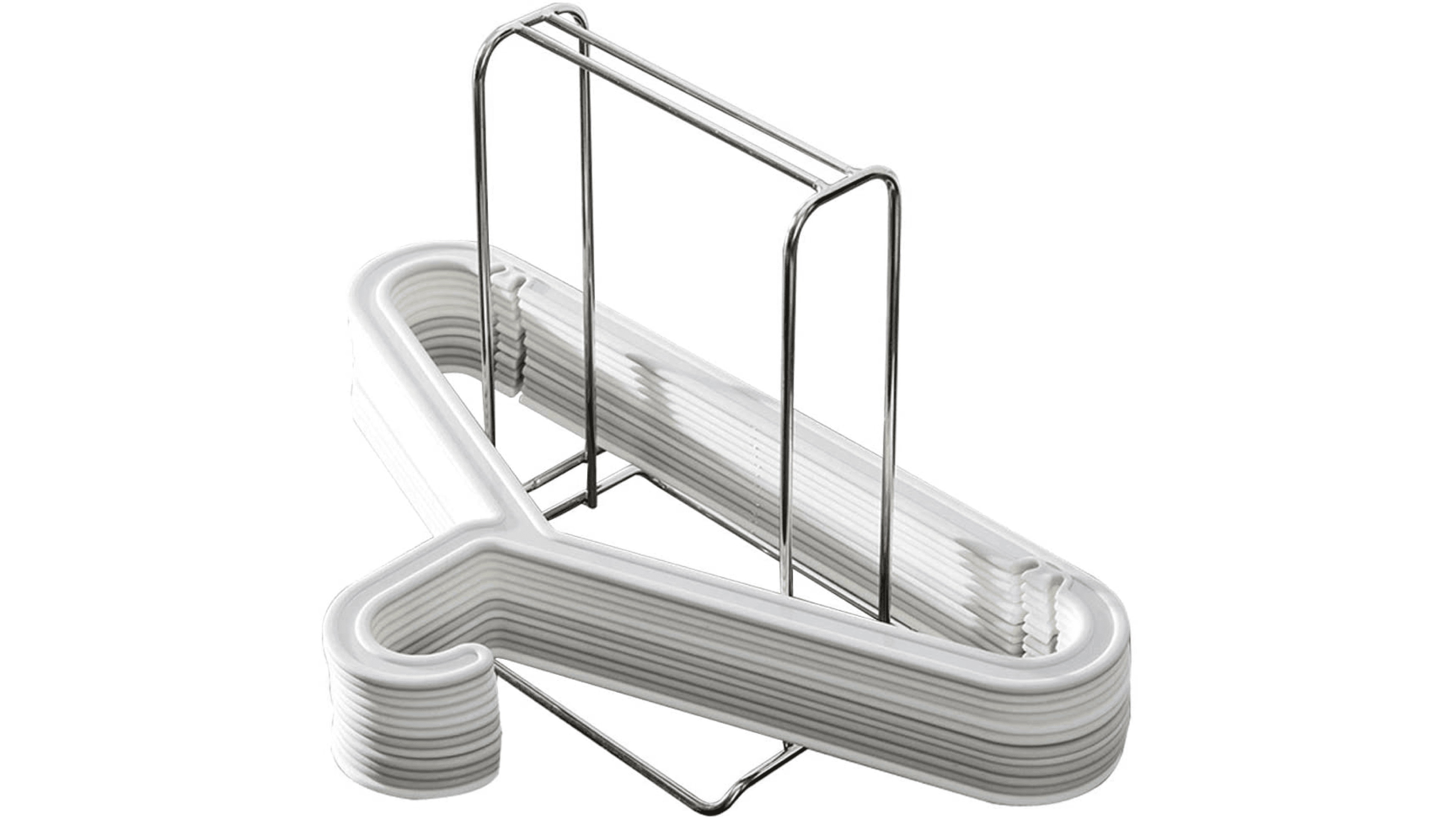 wire rack for closet hangers