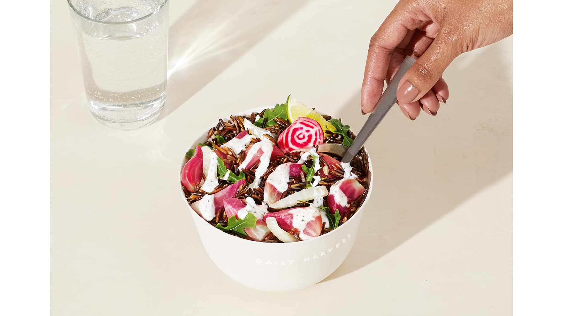 Daily Harvest Beet + Wild Rice Harvest Bowl