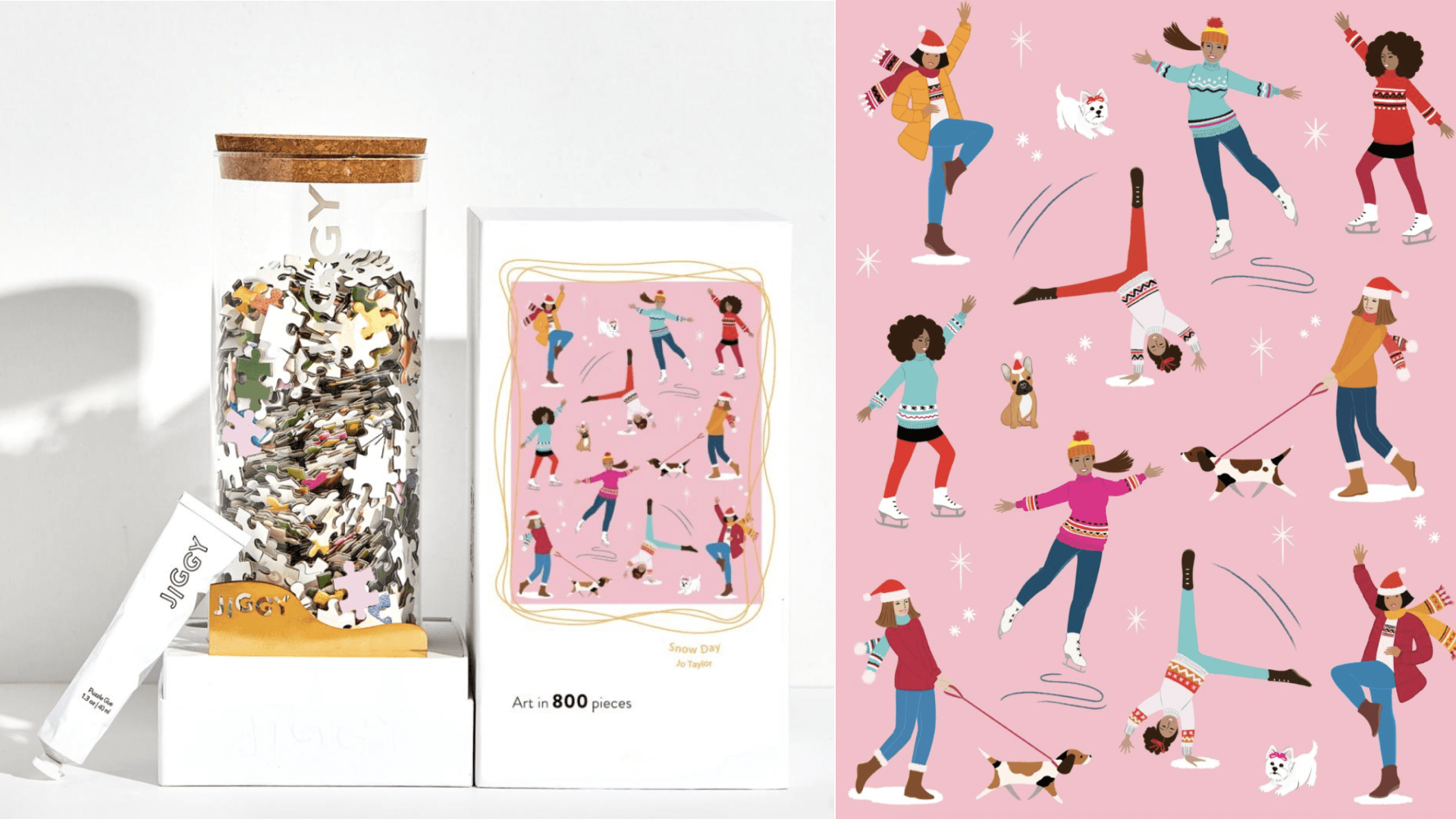 Illustrated jigsaw puzzle