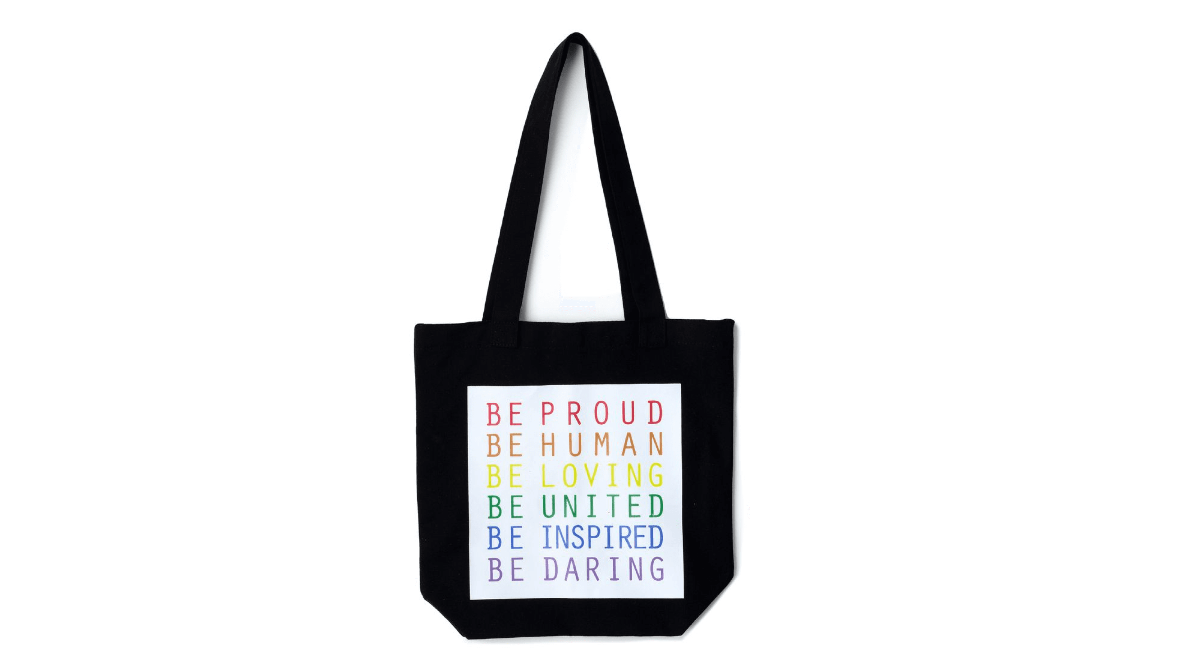 black tote bag