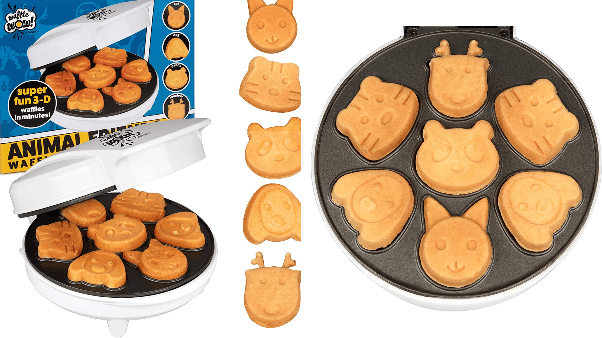 Animal waffle maker