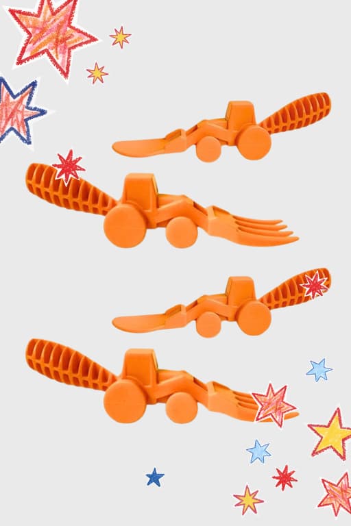 Tractor Toddler Utensils