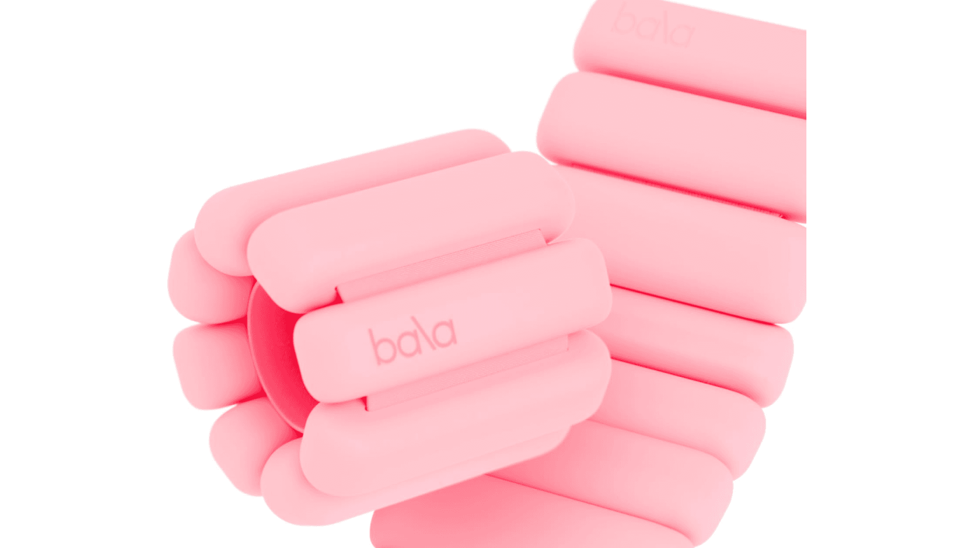 Bala Bangles Wrist & Ankle Weights for Women & Men - Adjustable Silicone Weighted Bracelet Set for Gym, Yoga & Pilates - Arm & Leg Workout Weights