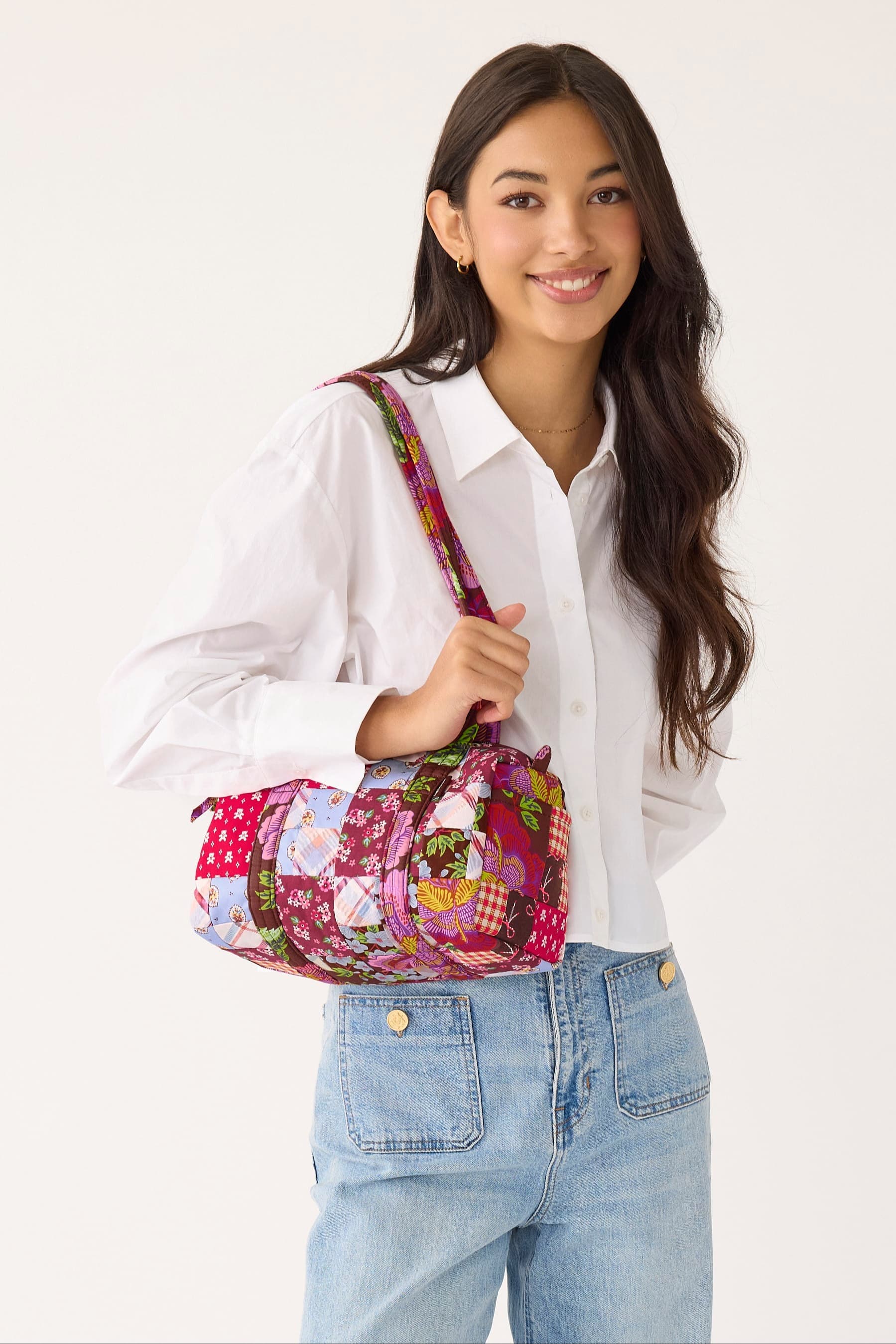 mini duffel tote