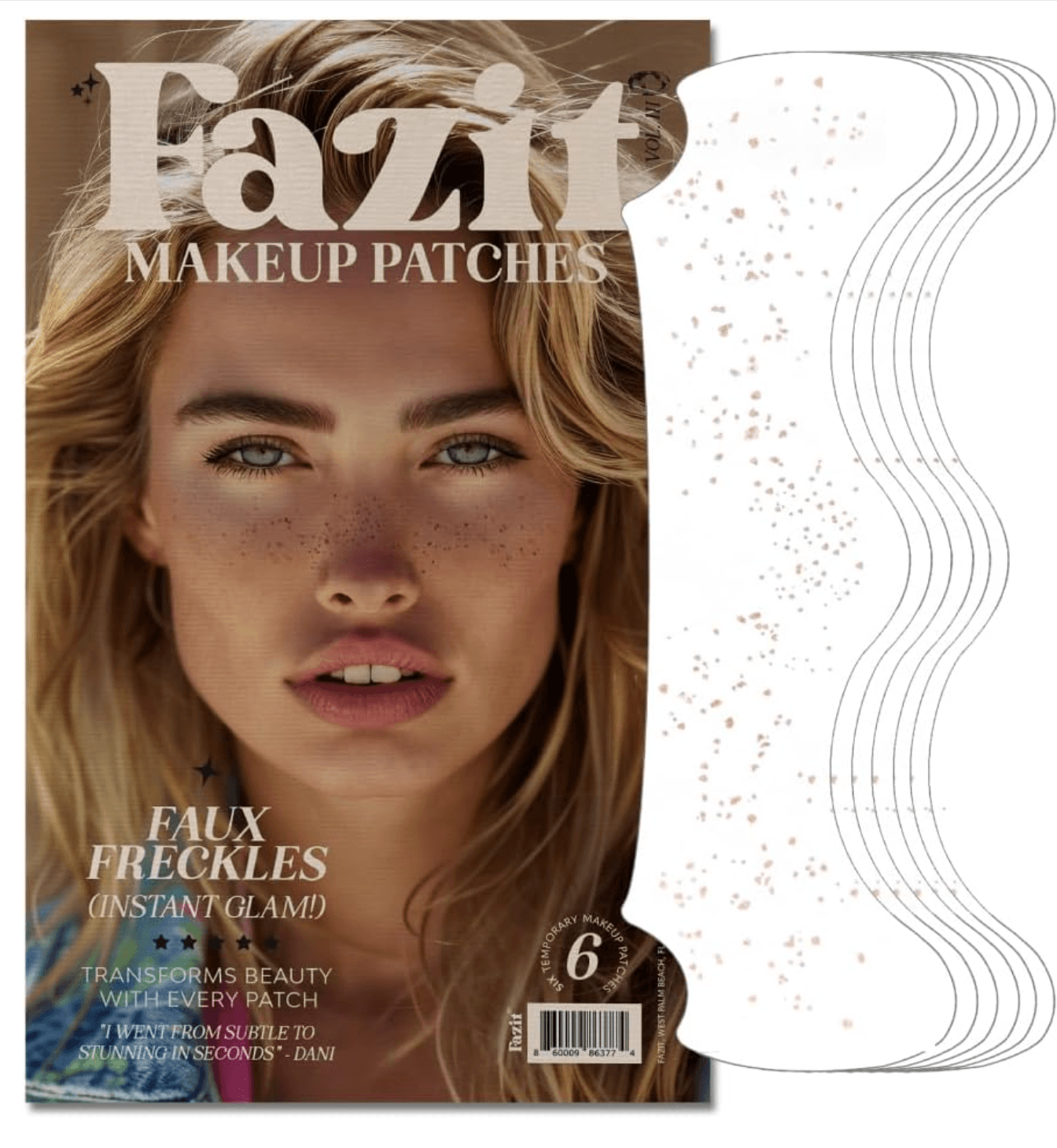 Fazit Glitter Makeup Patches