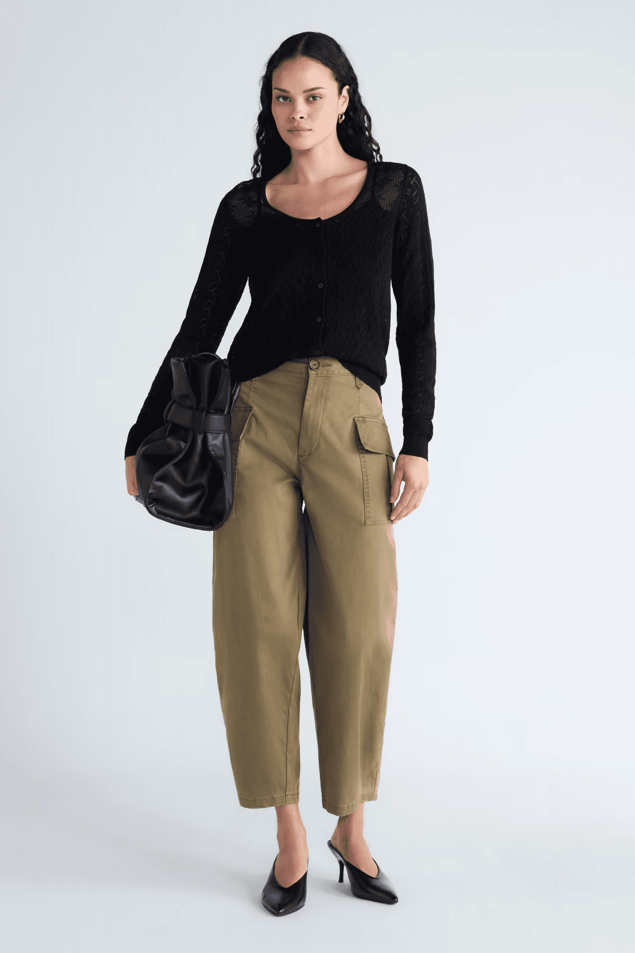 Tapered Cargo Trousers