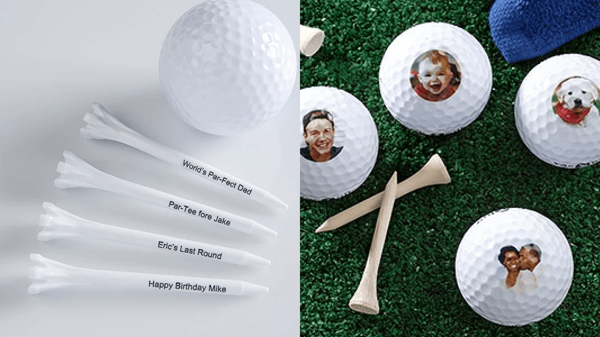 Fathers day personalized golf balls