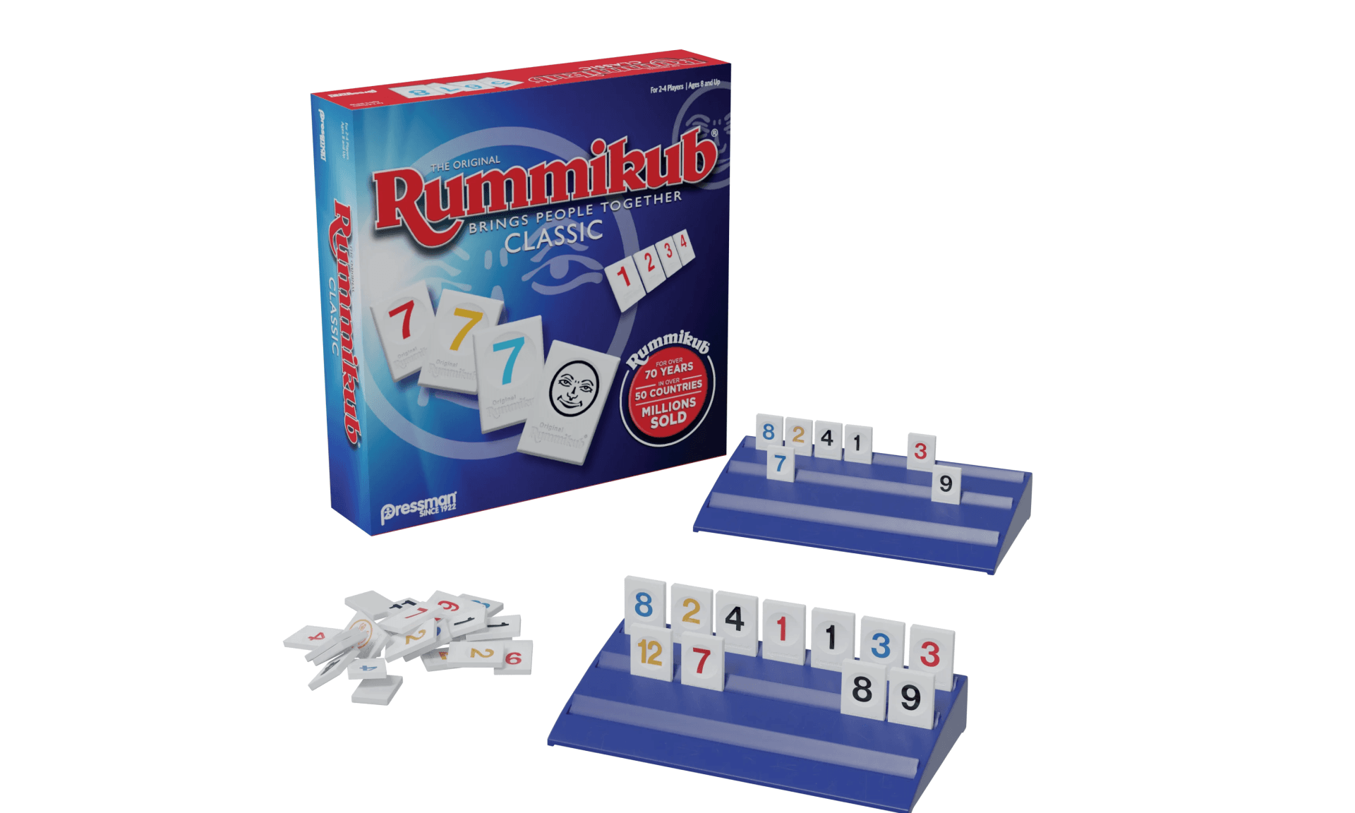Rummikub Large Numbers Edition by Ephraim Hertzano