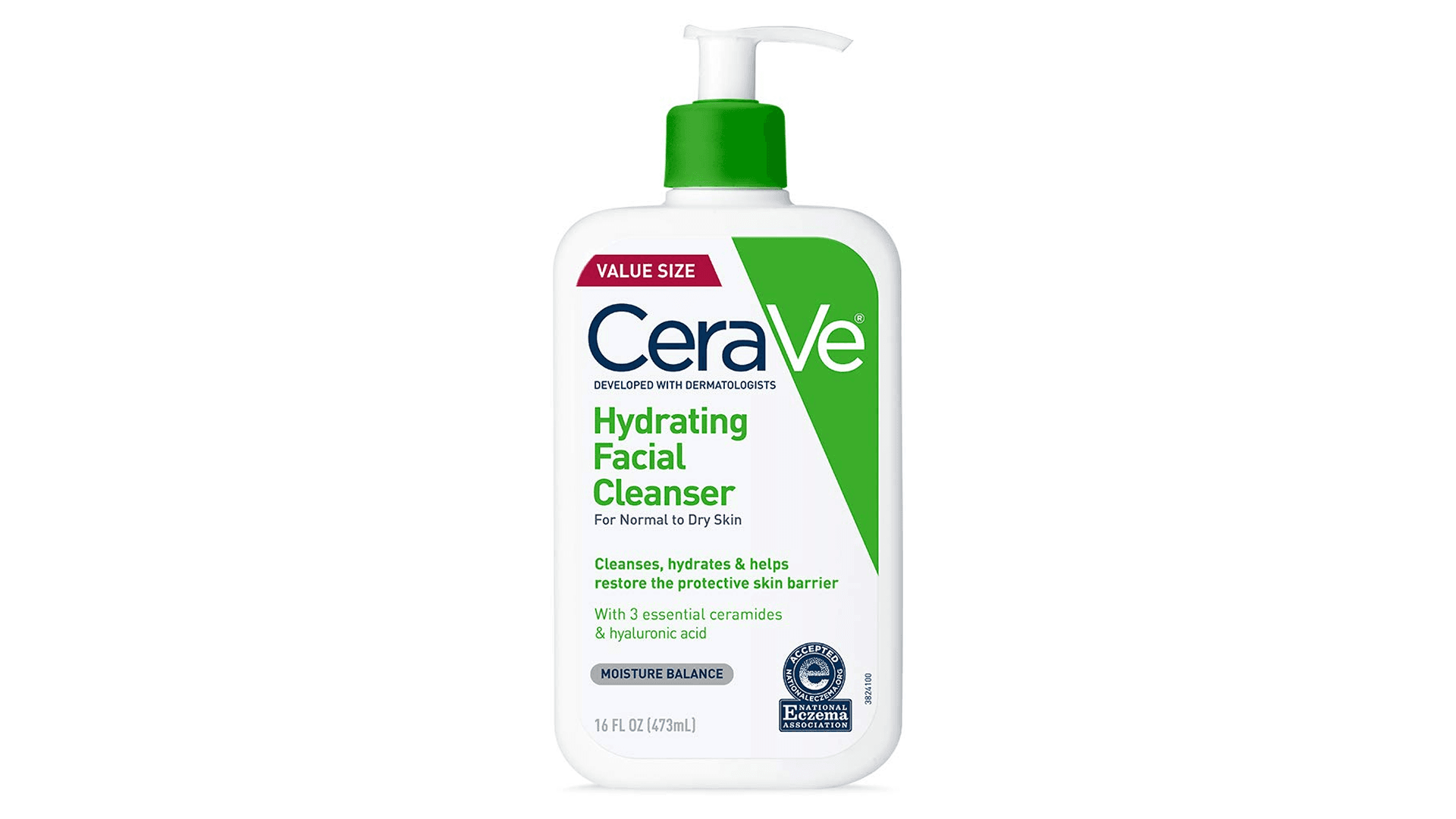 Bottle of CeraVe Facial Cleanser