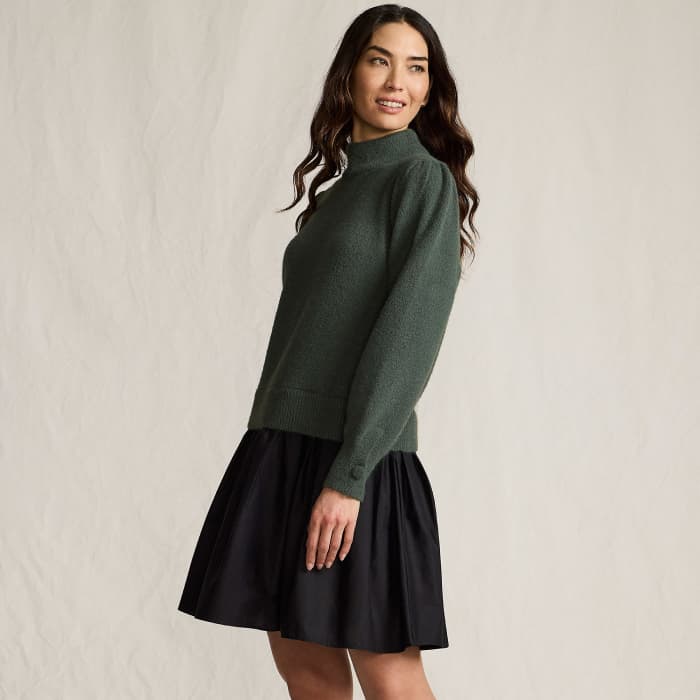 Lands’ End Mini Twofer Dress