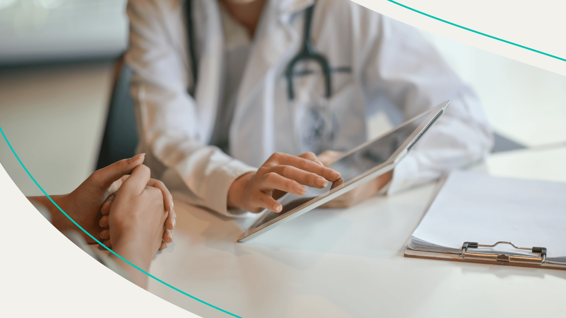 A doctor with a patient