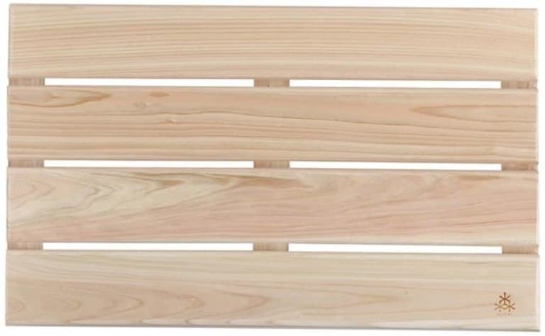 IPPINKA Natural Japanese Hinoki Non-Slip Bath Mat