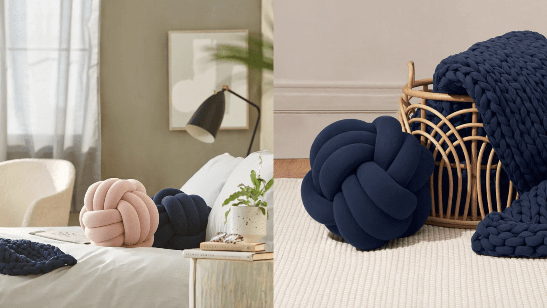 knot pillow