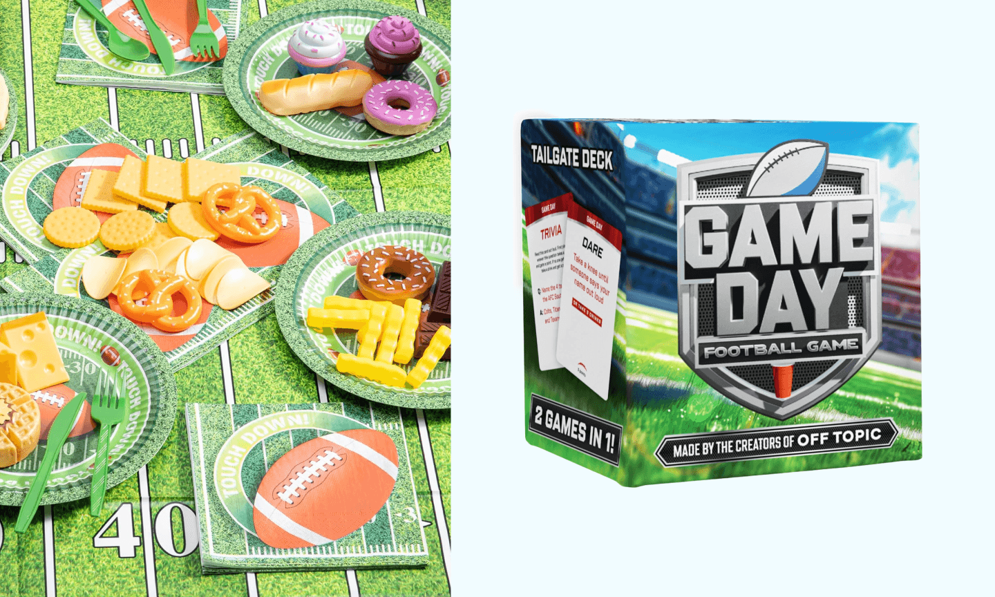 Super Bowl hosting accessories