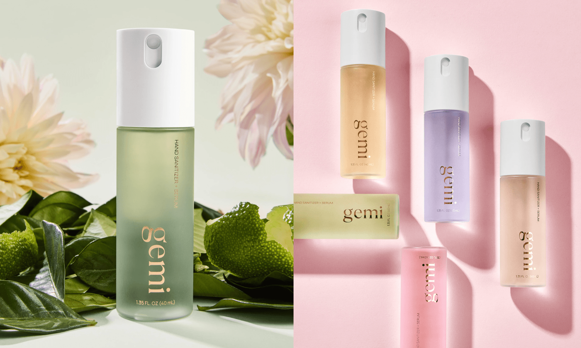 Gemi Hand sanitizer + serum™ - Caela