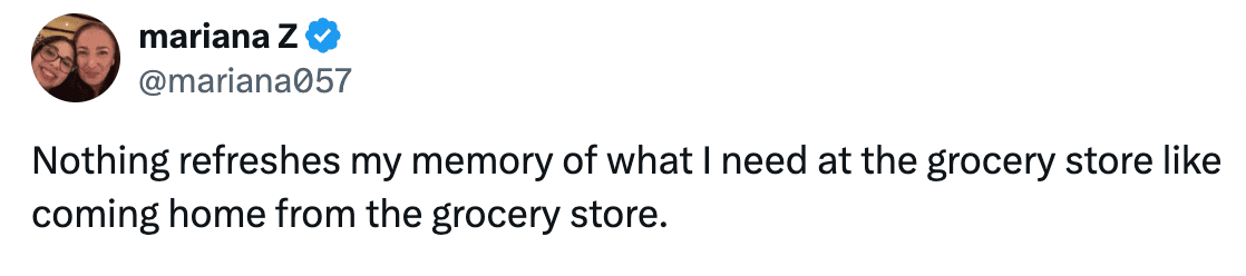 We needed this grocery store