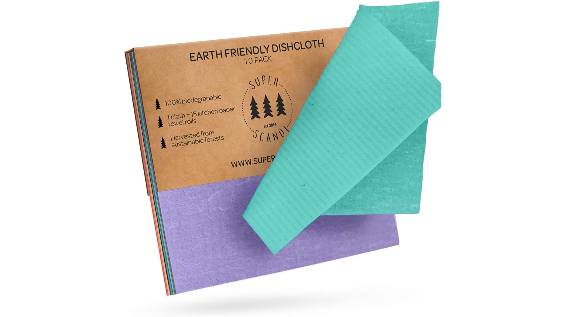 absorbent swedish dishcloths to replace paper towels