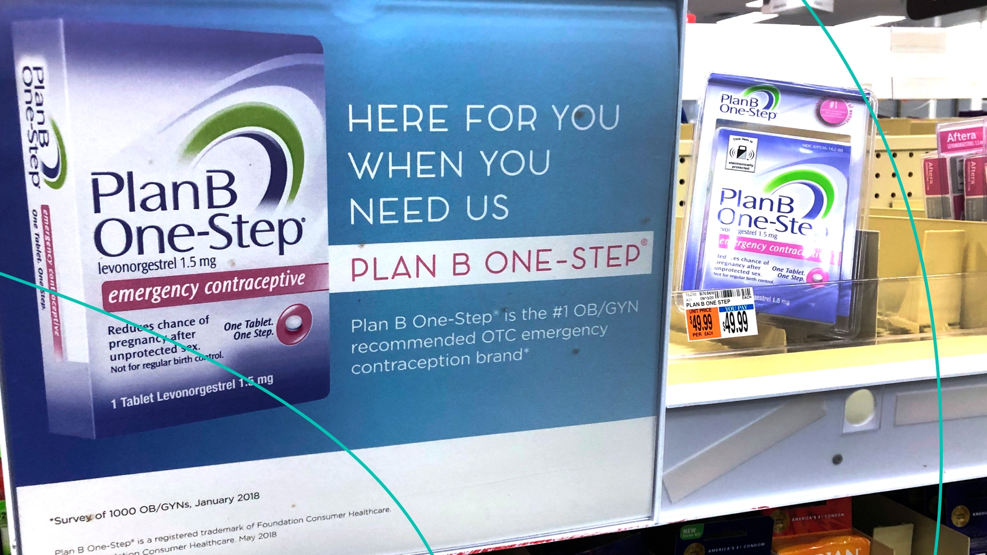 Plan B One Step at a pharmacy