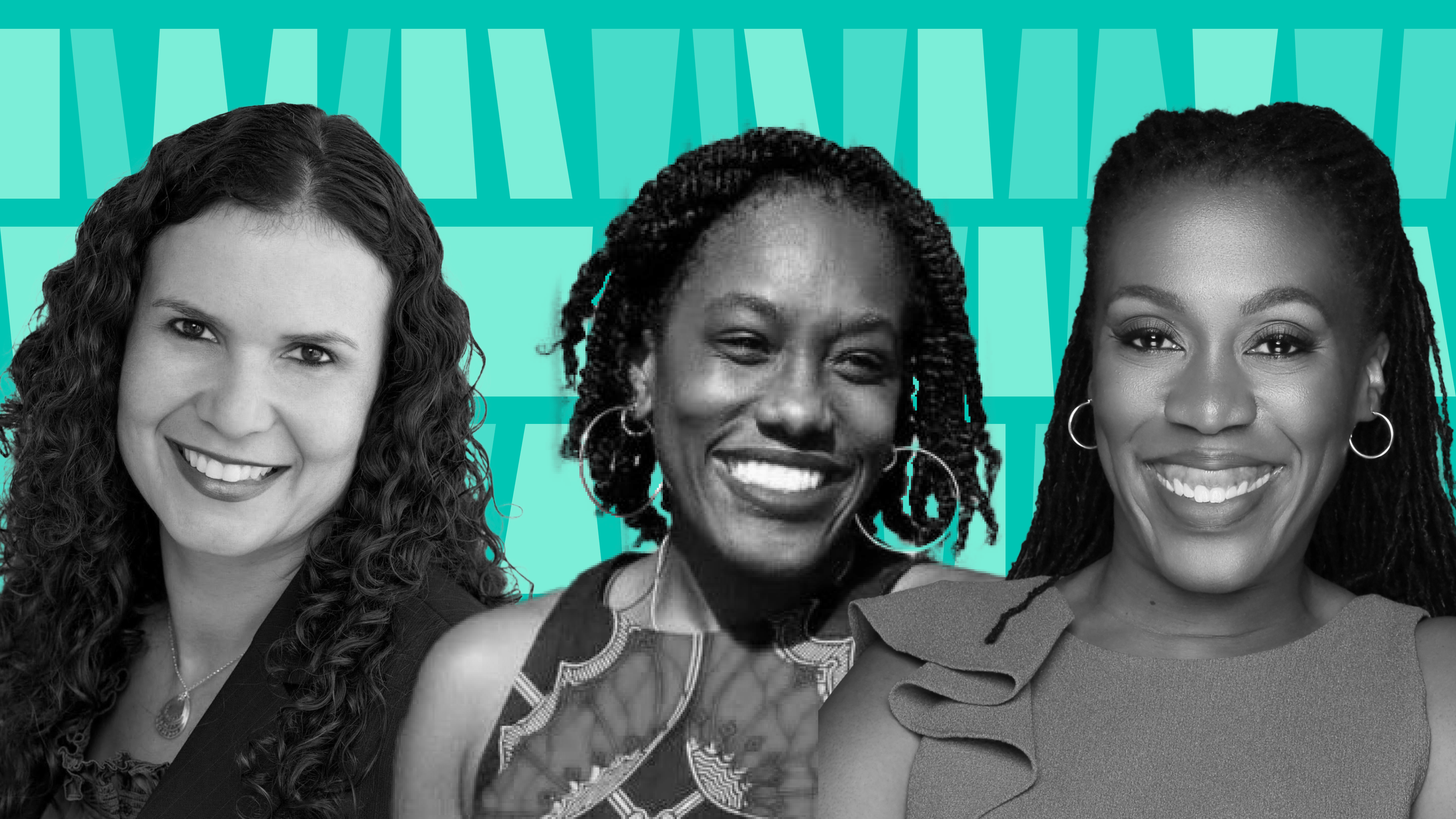 From left to right: Tanya Van Court, Jala Eaton, and Tiffany Aliche