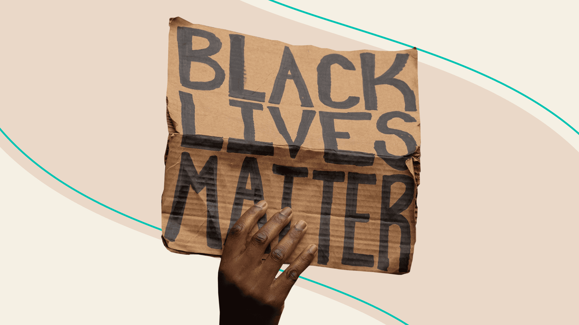 black lives matter sign