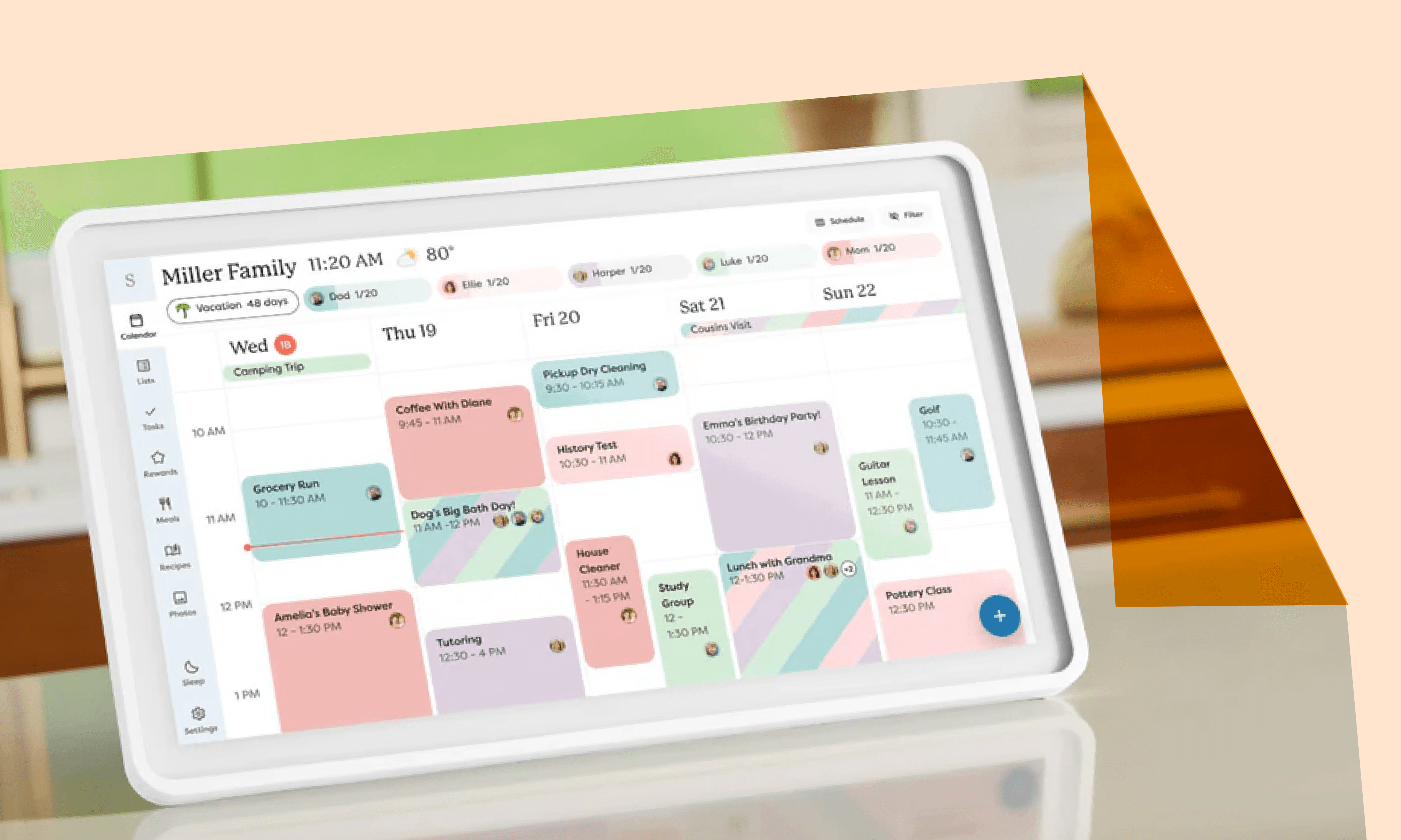 digital calendar
