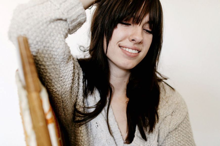 Featured image for The lazy-girl hack for styling bangs flawlessly, sans *any* heat damage