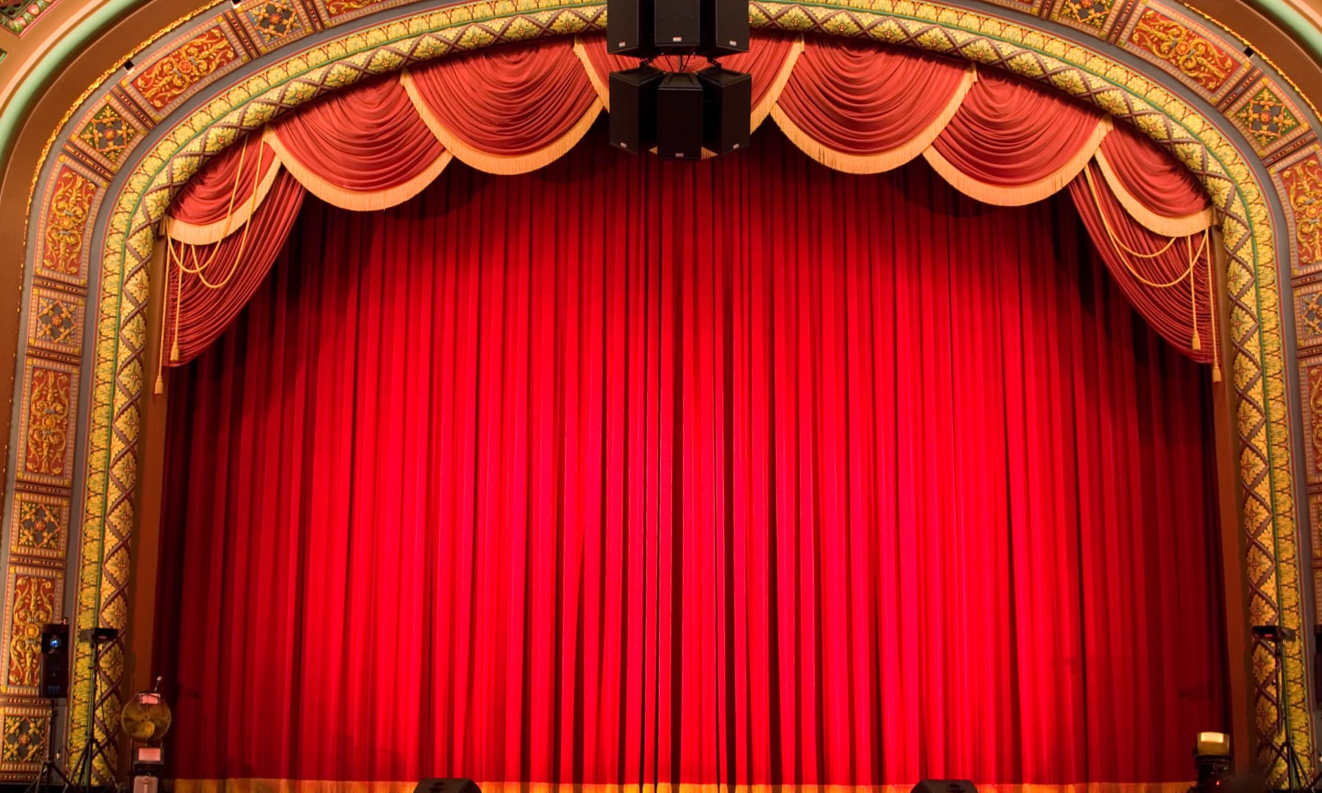 curtain and stage