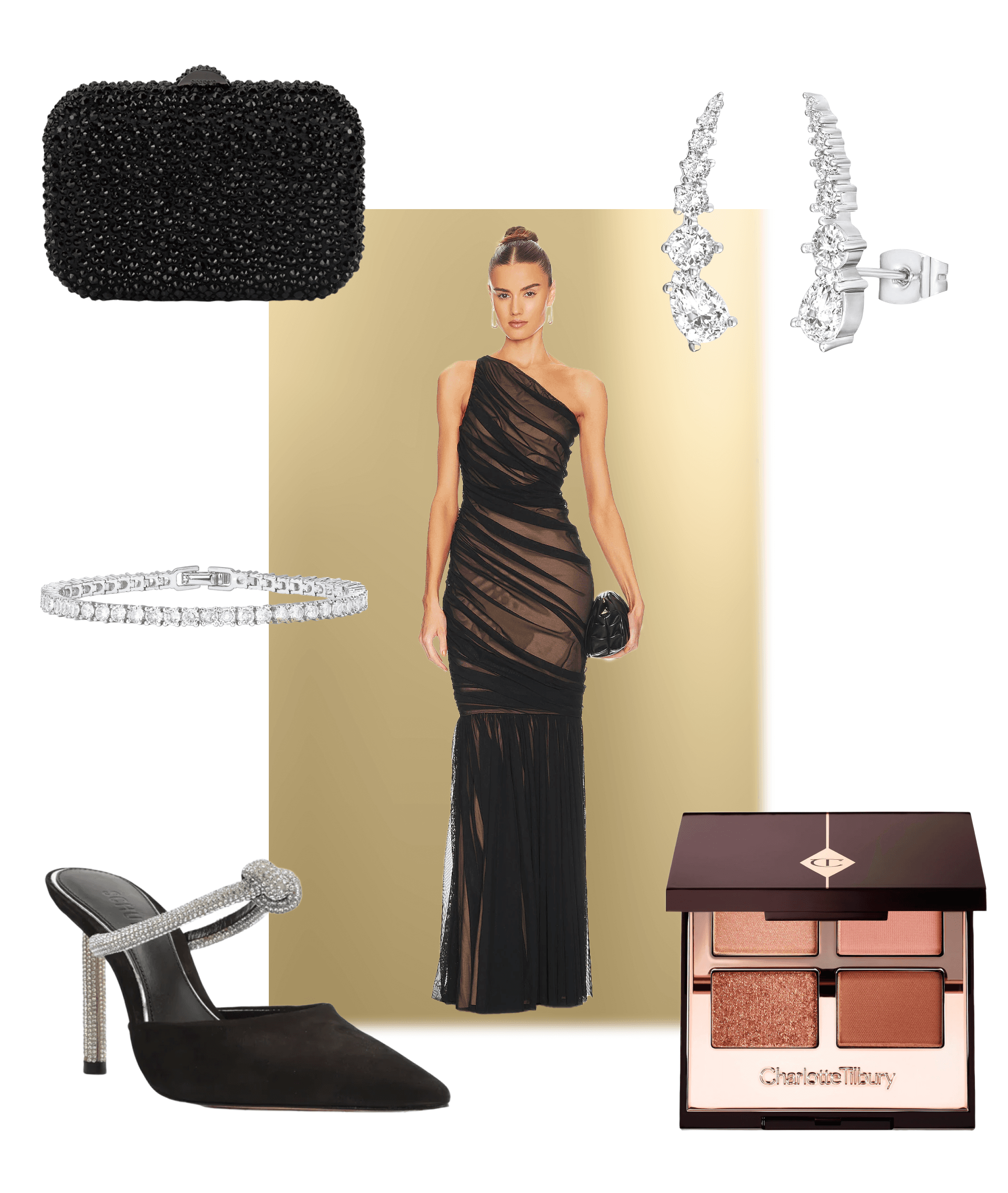 black tie wedding outfit