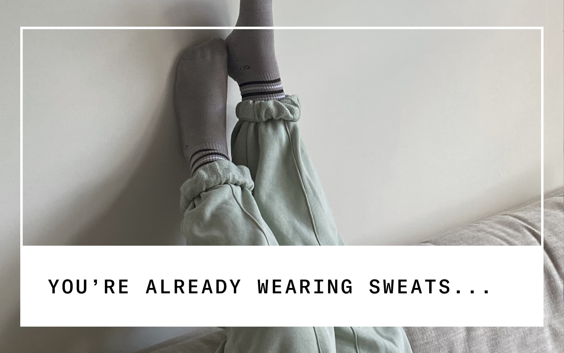 sweatshirt and socks