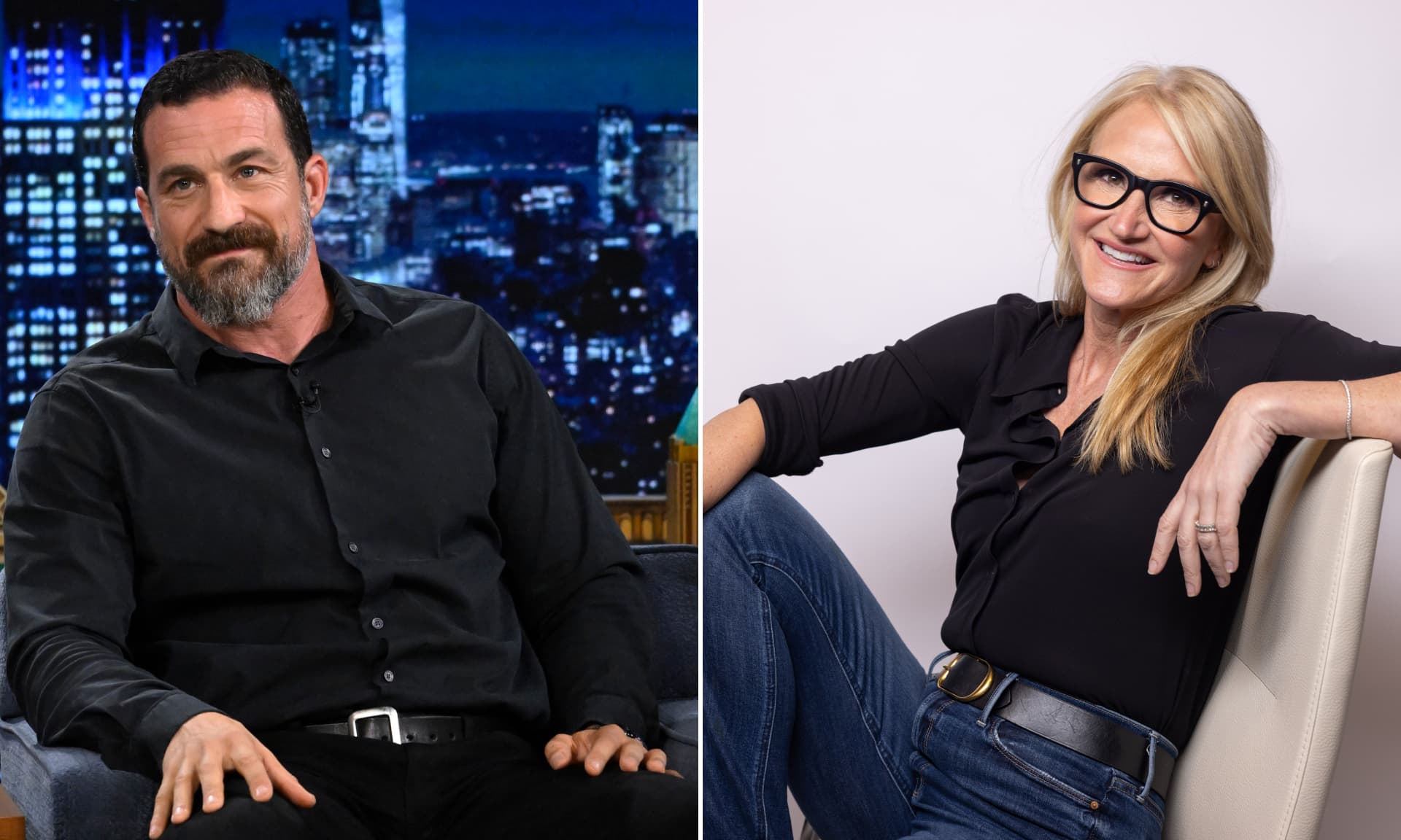 Andrew Huberman and Mel Robbins