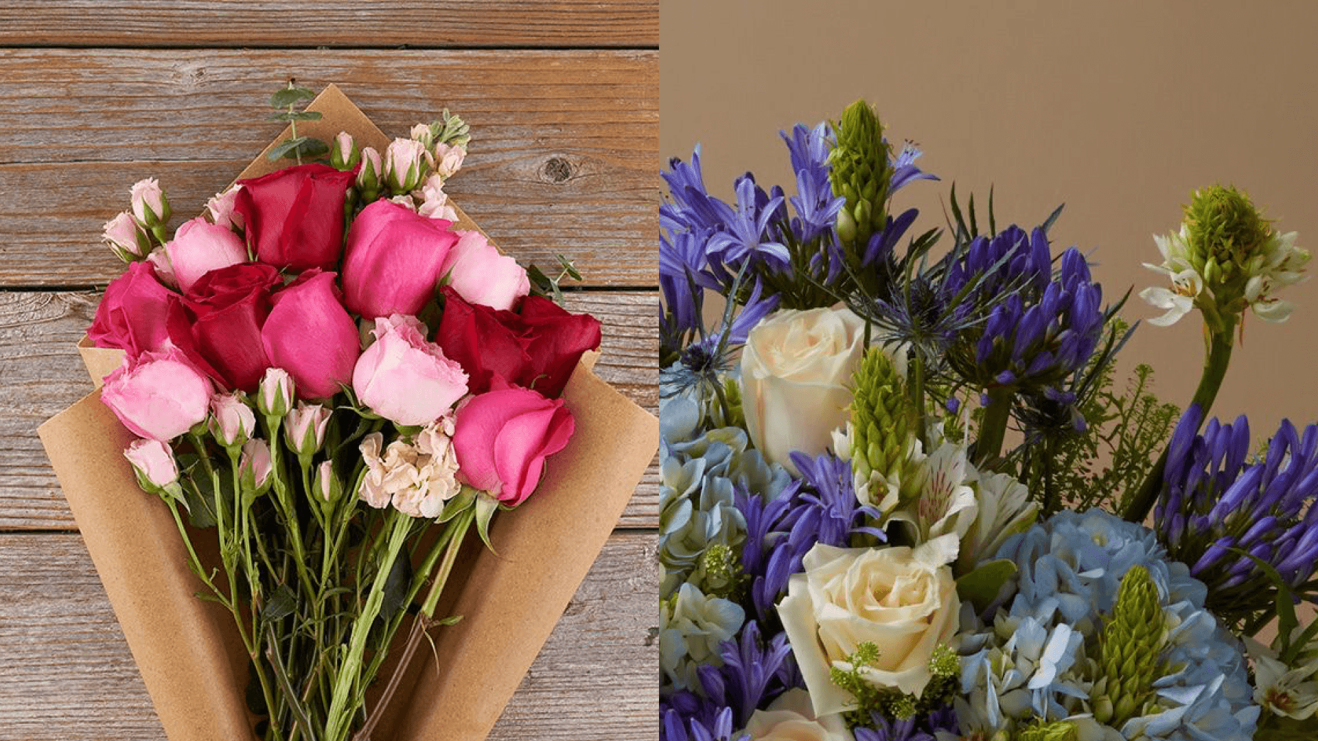 fresh bouquets