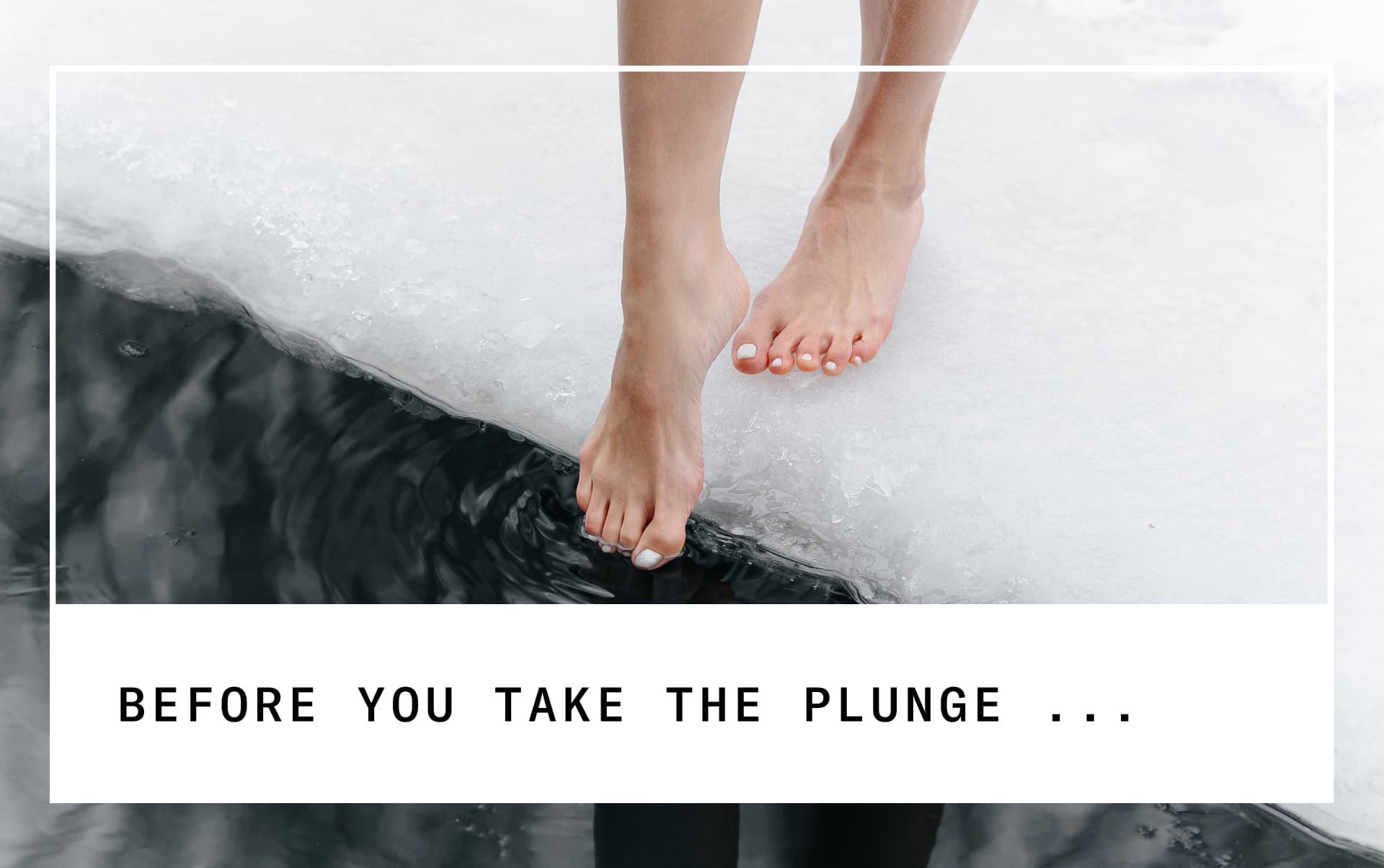 cold plunge