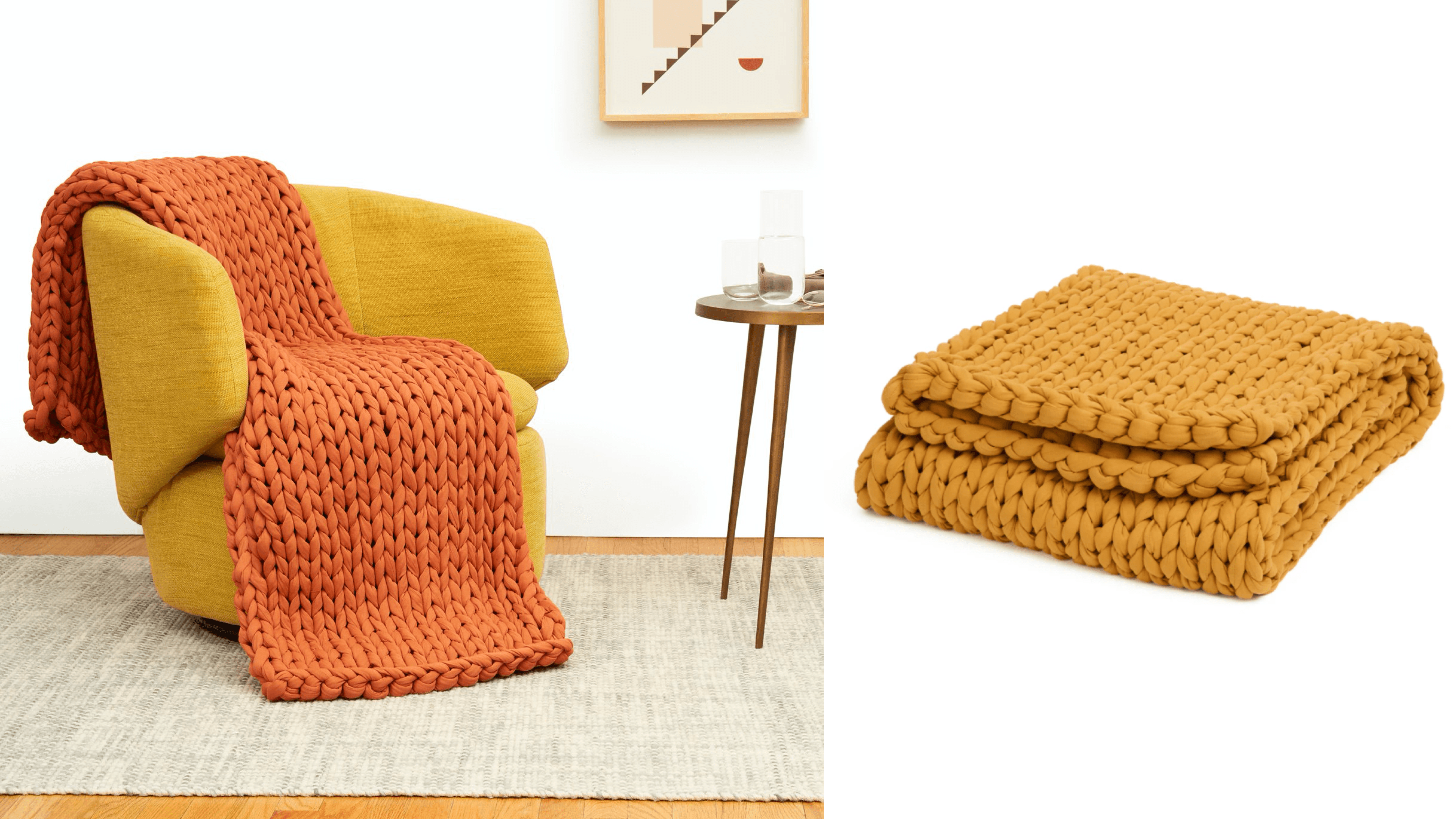 weighted blanket that is cozy and soft