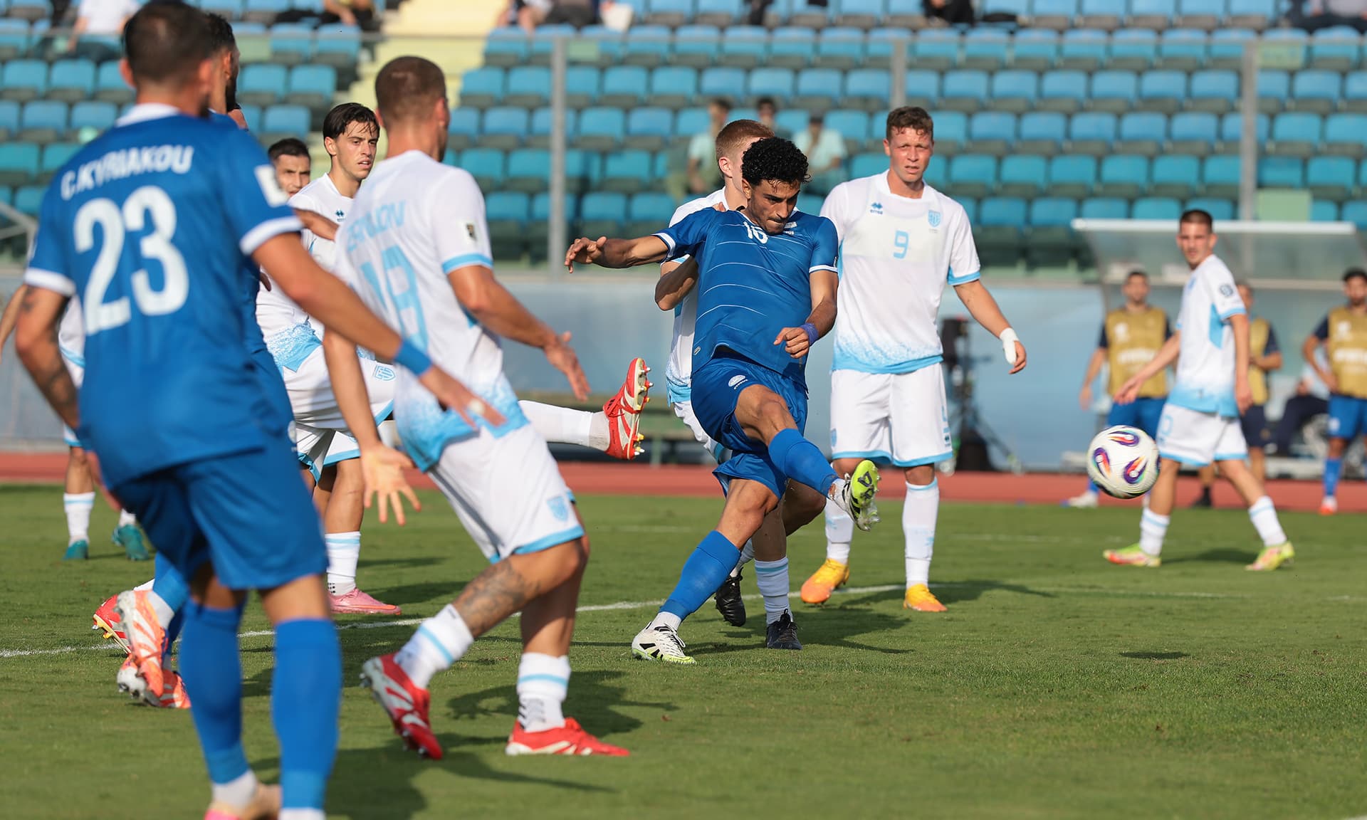 San Marino v Cyrpus World Cold qualifier.