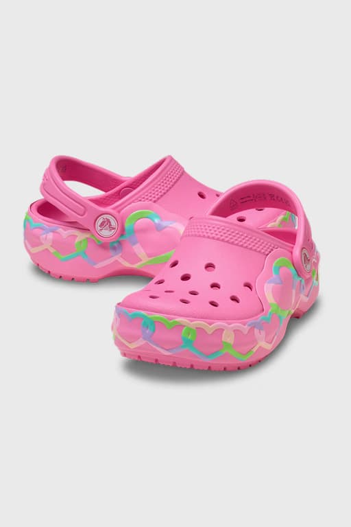 Toddler Classic Heart Lights Clog
