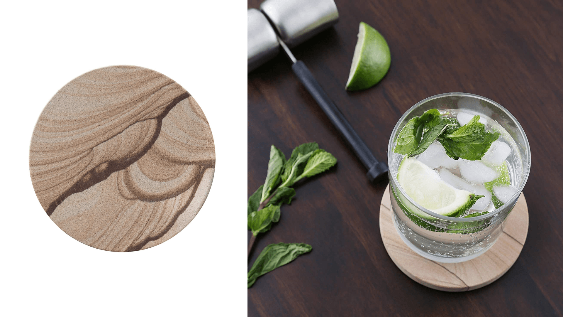 Artful coasters