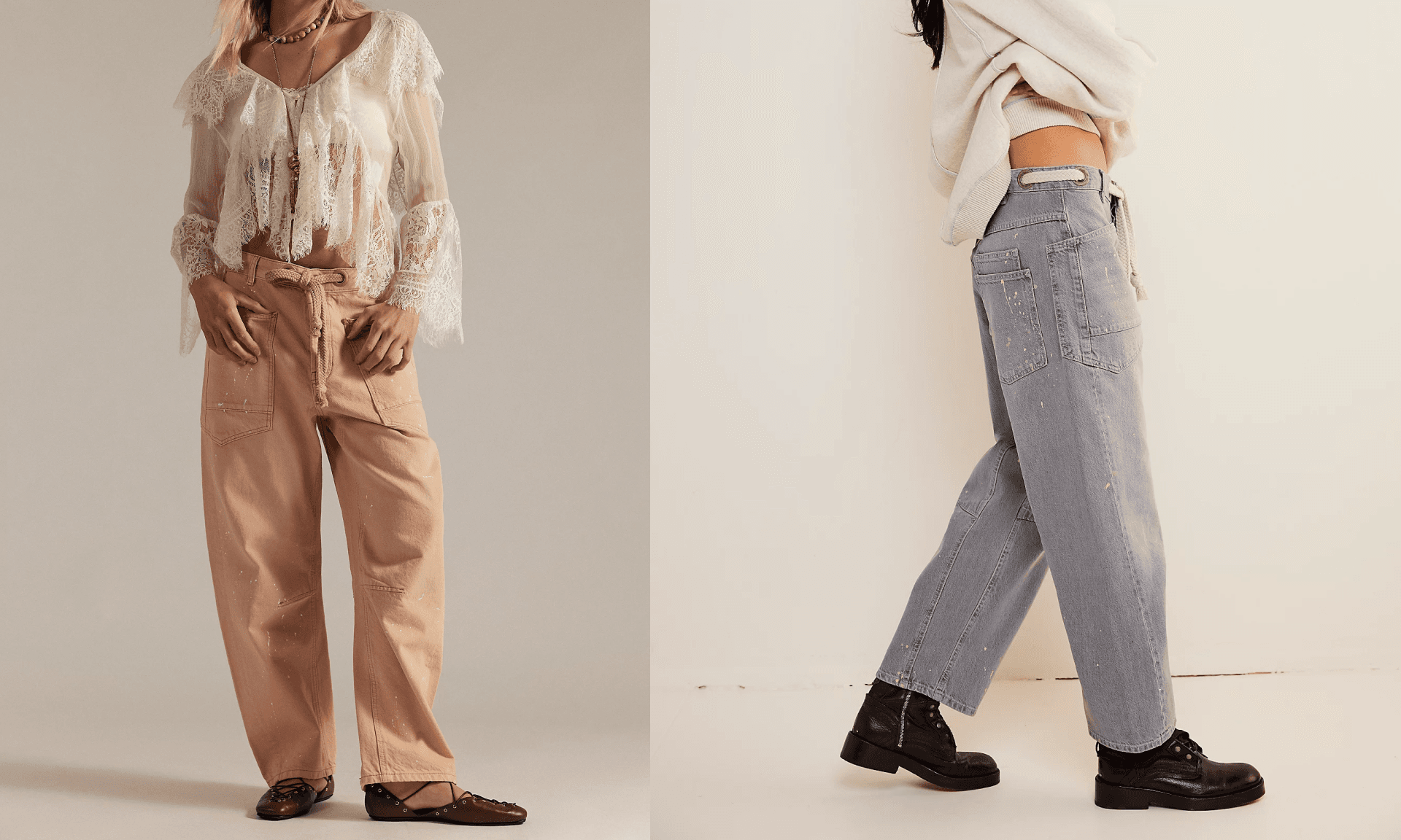 We The Free Moxie Pull-On Barrel Jeans