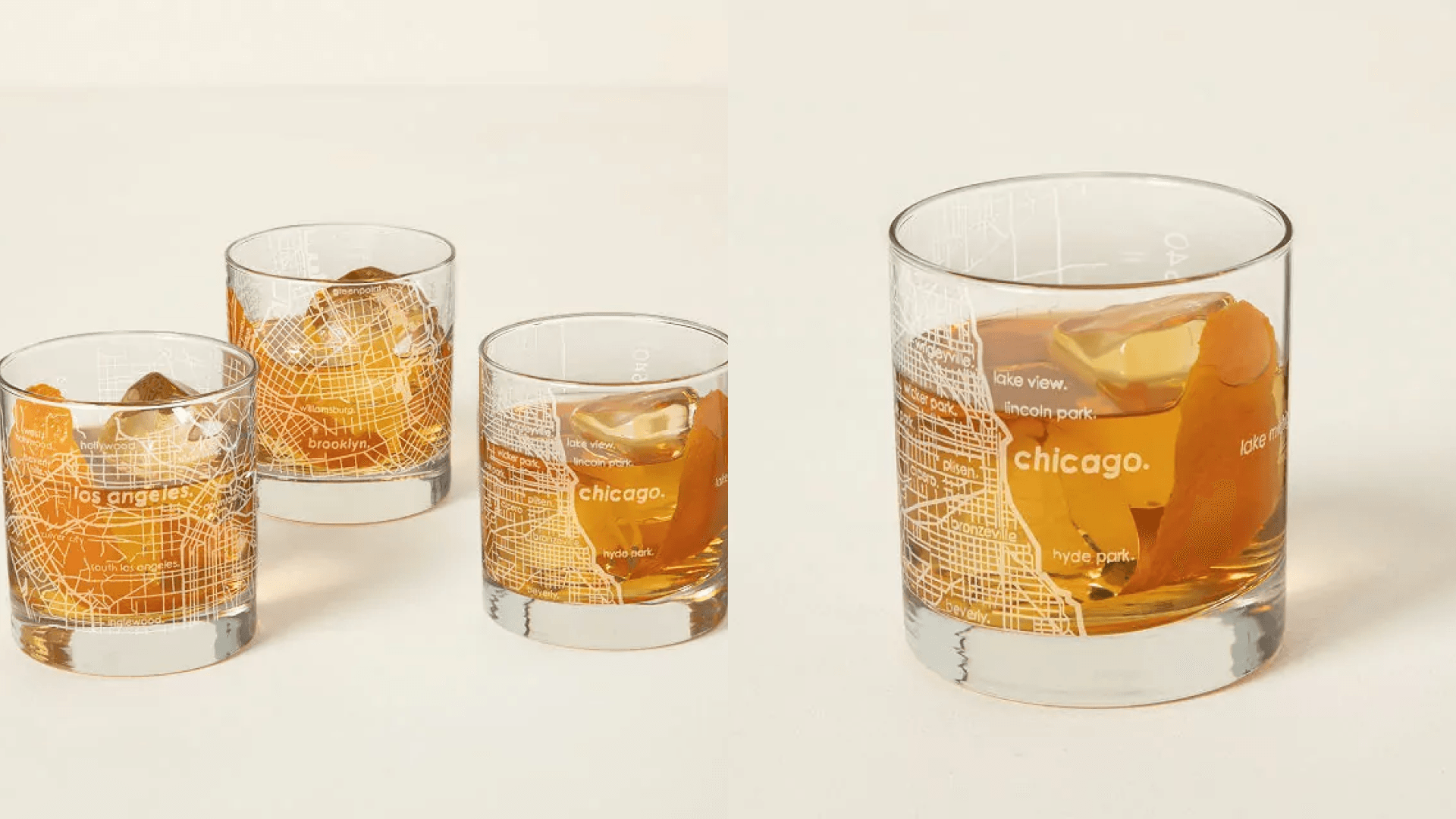 Whiskey glasses