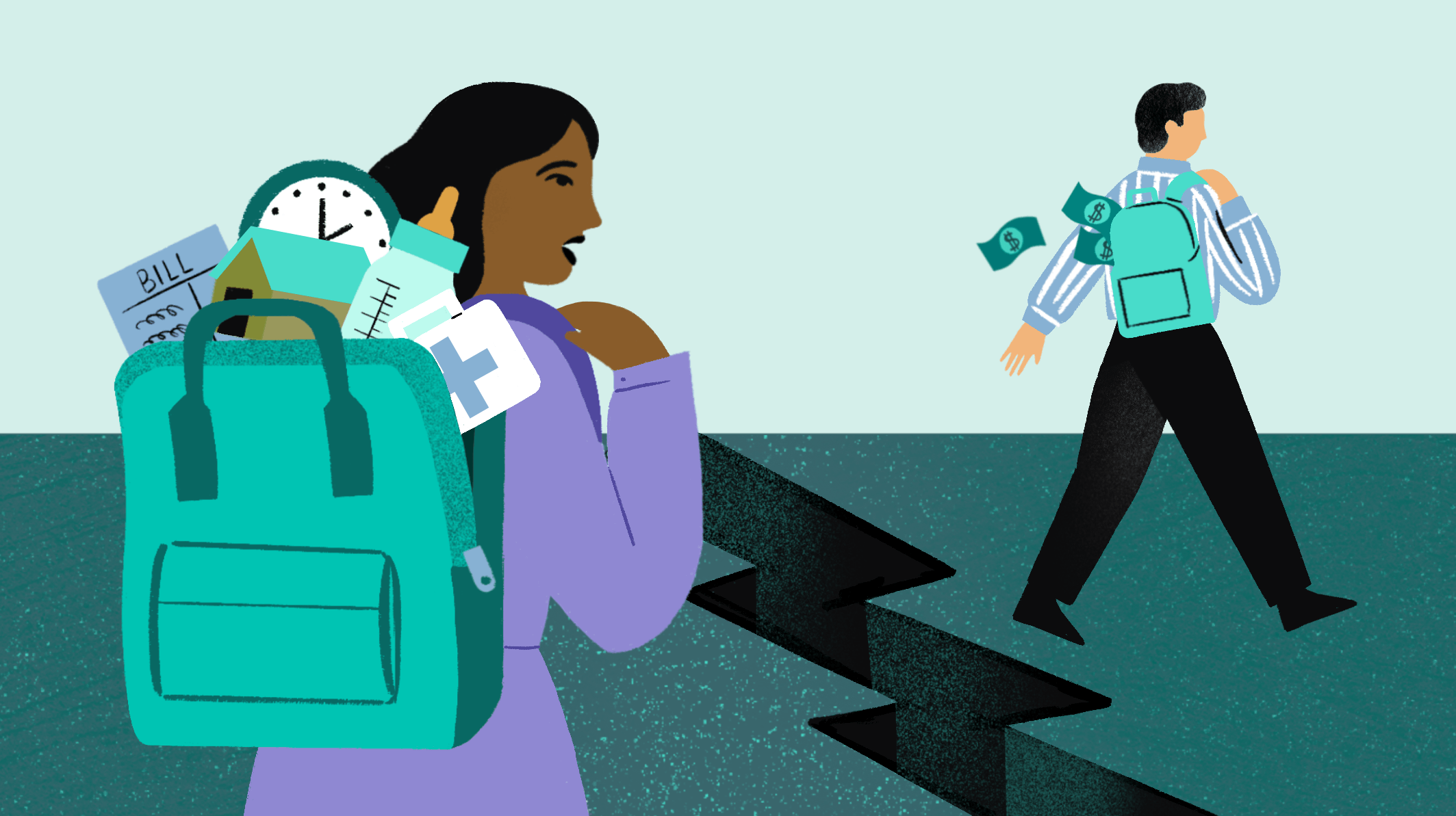 theSkimm on the gender wealth gap