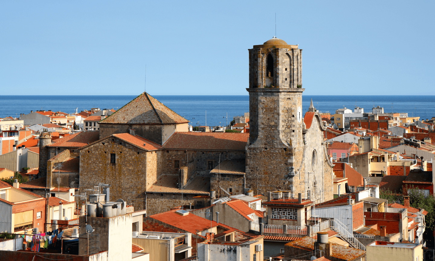 View of Malgrat de Mar