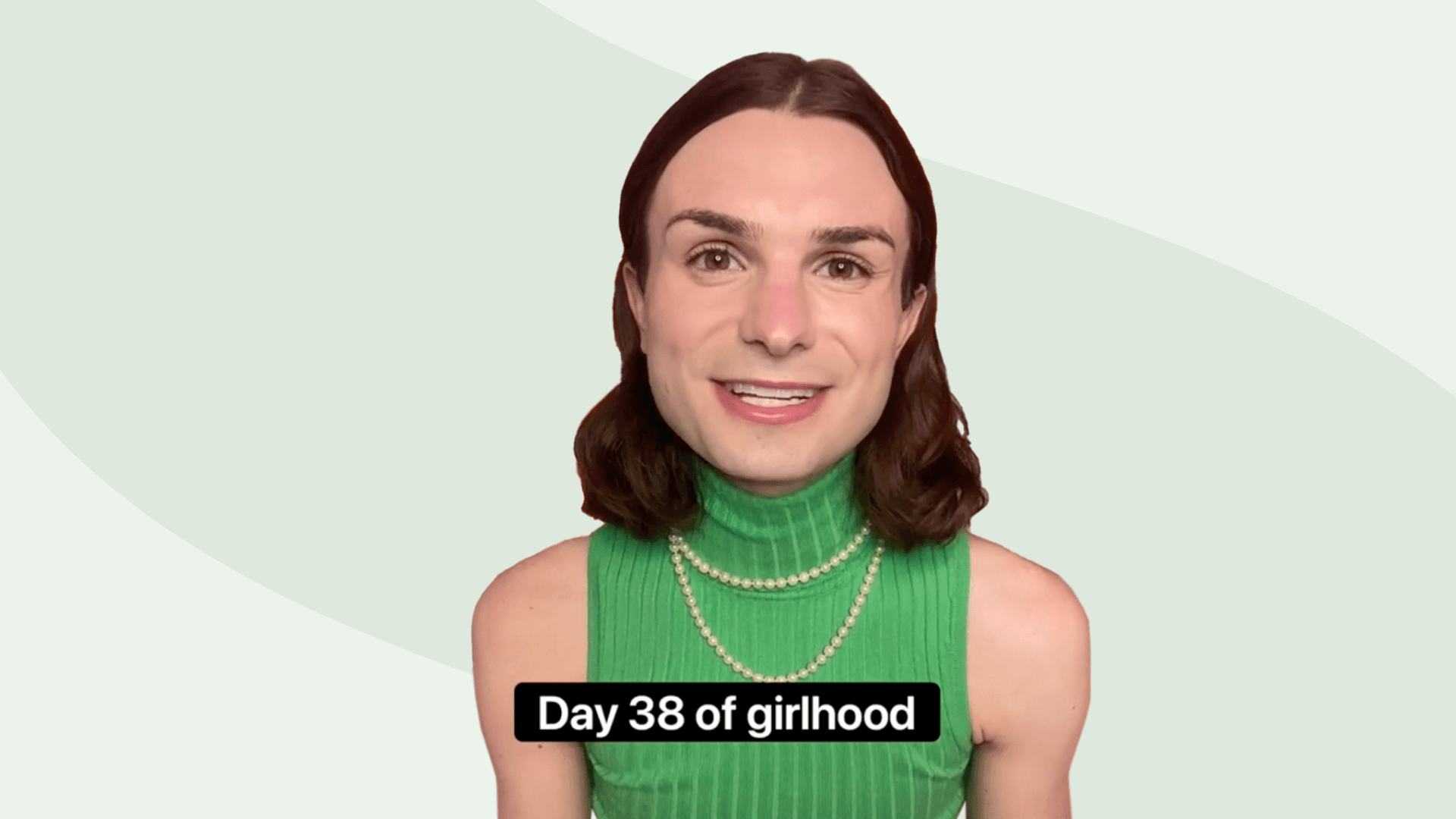 A screenshot from Dylan's "Day 38 of Girlhood"