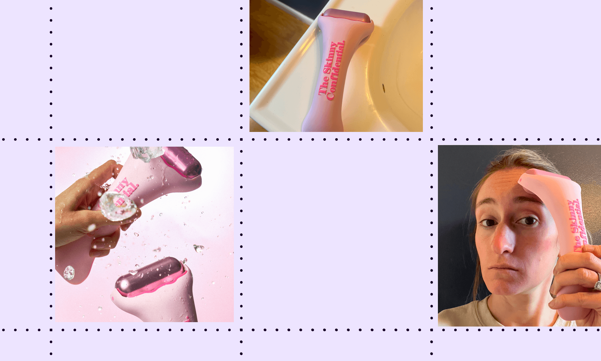 the skinny confidential hot mess ice roller