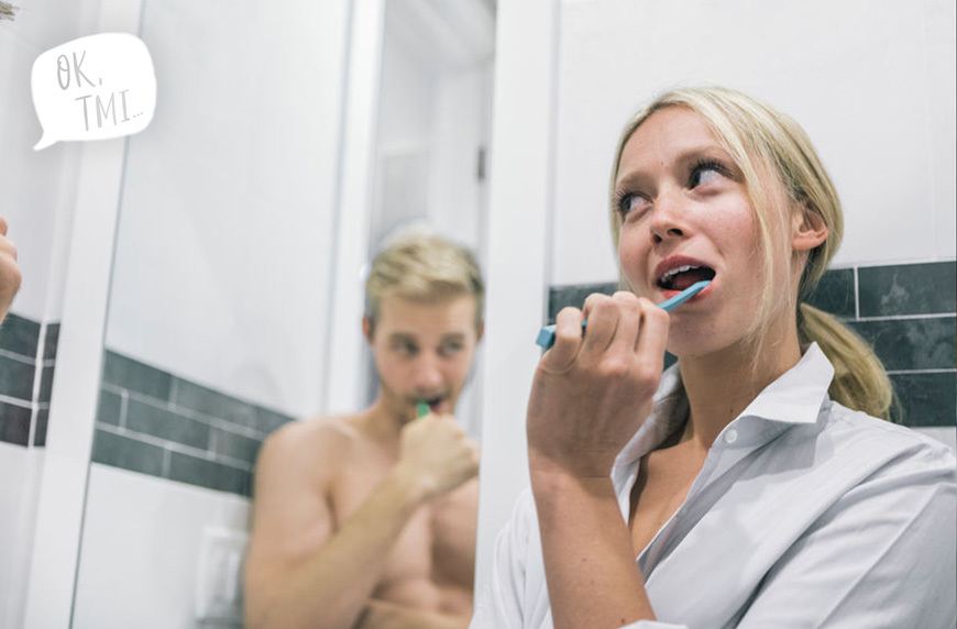 Featured image for OK, Tmi: I Imbibed a Bit of Period Blood During a Sexcapade—Should I Be Worried?