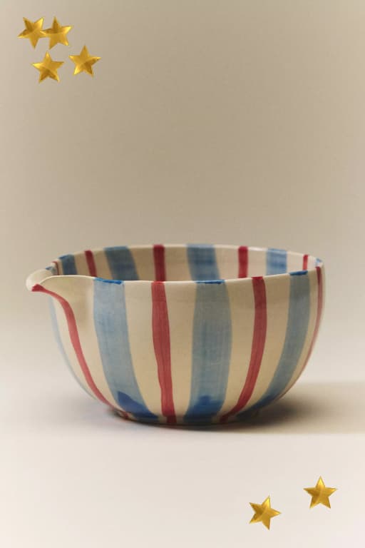Daily Stripe Matcha Bowl