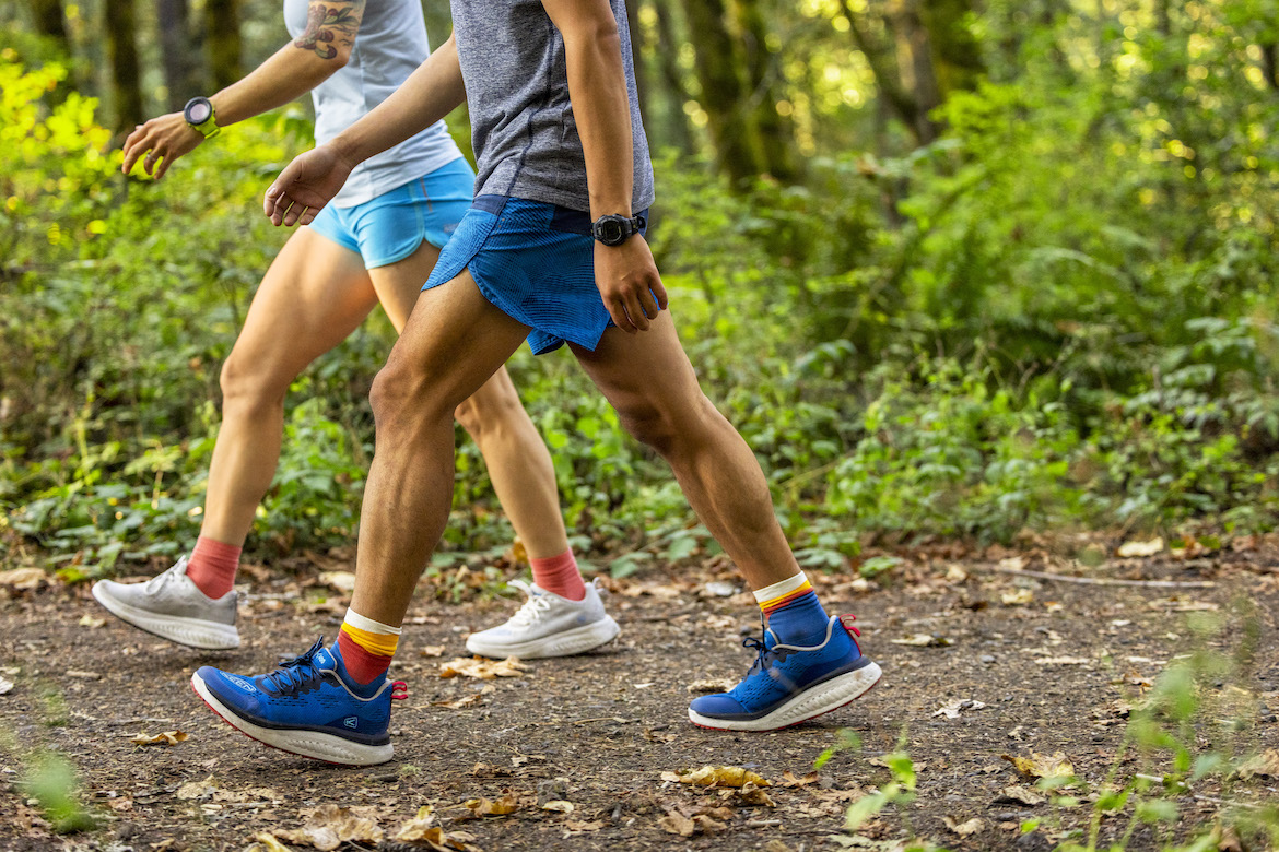 Featured image for This Podiatrist-Loved Footwear Brand Just Launched ‘Curved’ Walking Shoes That Propel You Forward With Every Step