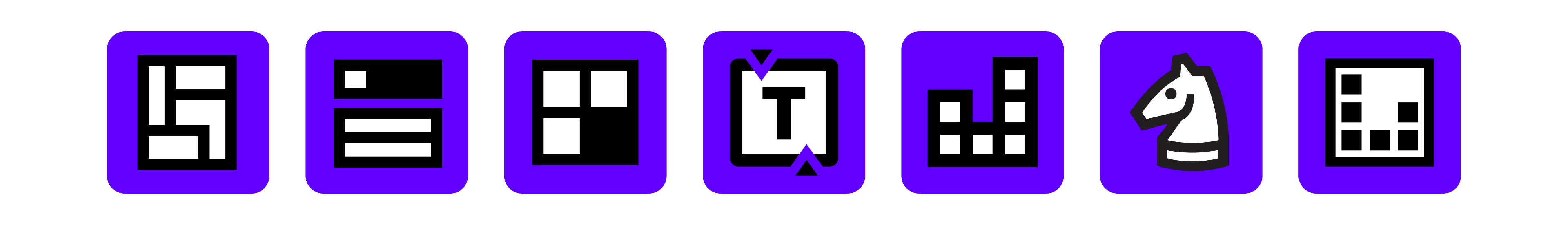 Icons of Puzzmo Games