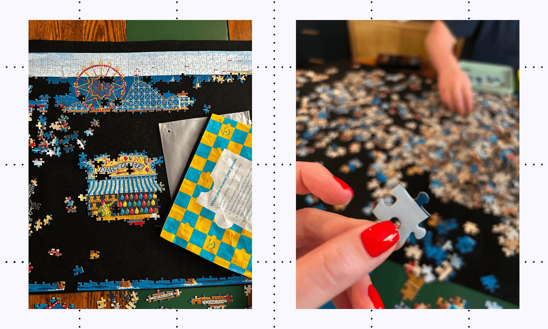 Our official review of Completing the Puzzle