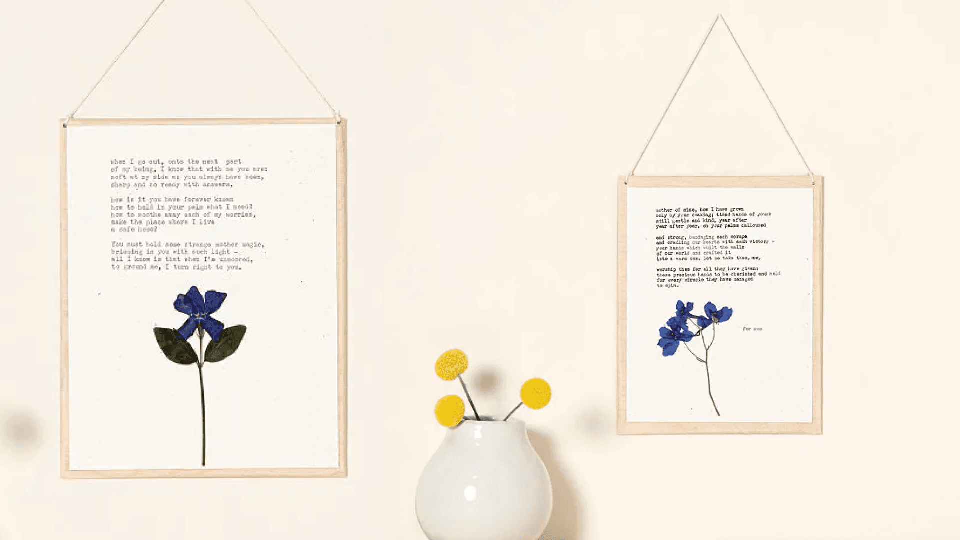 personalized poem mother's day gift