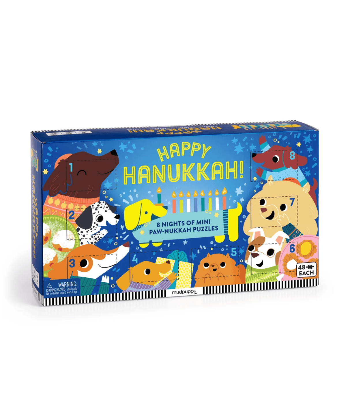 Happy Hanukkah! Countdown Puzzle Set